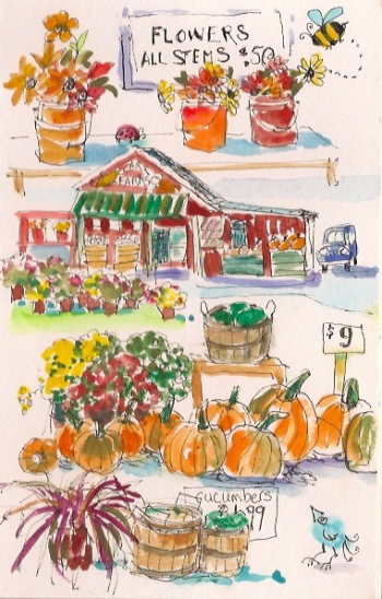 Fall Farm Stand Hannah Ineson 