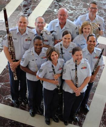 U.S. Air Force band Langley Winds