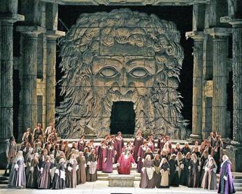 Photo: Scene from Idomeneo at the Metropolitan Opera. Credit Ken Howard/Metropolitan Opera