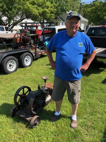 Railway Village, engines, mechanics, Maine Antique Power Association