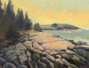 Judith Schuppien - "Trail 1, Monhegan." Courtesy of BRAF