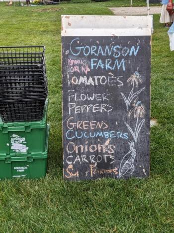 Boothbay Farmer's Market. CANDI JONETH/Boothbay Register