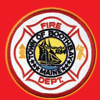 Boothbay Fire Department patch