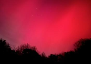 Aurora seen from Edgecomb. 