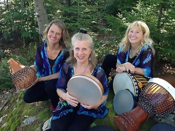 Inanna, Sisters in Rhythm. (Photo courtesy Broad Bay Congregational Church)