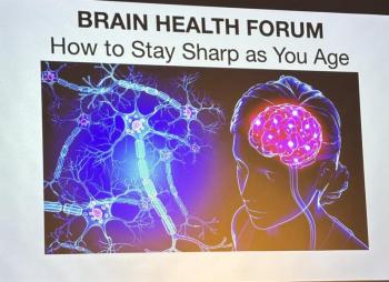 The Oct. 9 brain health forum begins.