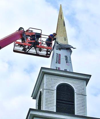 Steeple work