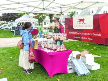 Boothbay Farmer's Market. CANDI JONETH/Boothbay Register