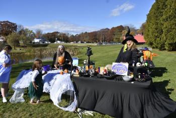 Nathan's Wellness Pharmacy & Apothecary was voted #1 in the Trick Or Treat Display Contest. LISA KRISTOFF/Boothbay Register