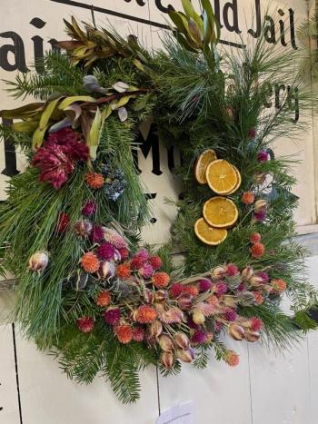 Treats wreath. Tim Peltzer photo