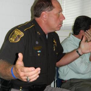 Cumberland County Sheriff Kevin Joyce speaks out at the Board of Corrections meeting