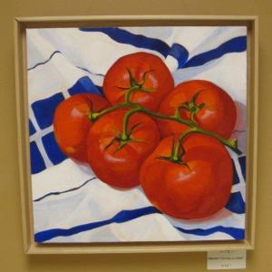 "Ripe," an acrylic by Barbara Fischer Eldred