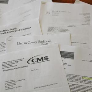 Healthcare changes have been made, but Medicare and Department of Health and Human Service’s decisions about critical access designation and licensing are not final. LincolnHealth and the Boothbay Region Health and Wellness Foundation disagree over the appropriate course of action for both. SUE MELLO/Boothbay Register