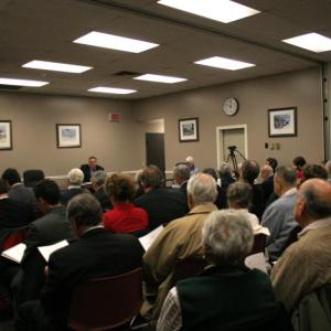 photo of DHHS public hearing