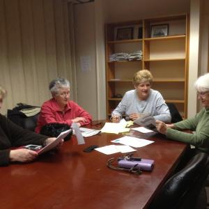 photo of Alice Grant, Mary Connelly,Jane Good and Margaret Jones Perritt