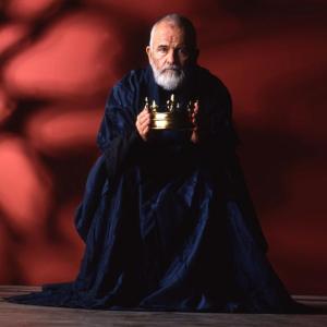 Ian Holm as King Lear