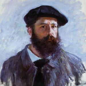 Claude Monet, self portrait, 1886