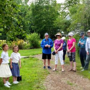 Burnt Island Living History Tour - LISA KRISTOFF/Boothbay Register