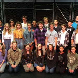 Heartwood and Lincoln Academy cast of West Side Story