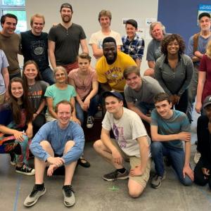 Heartwood Regional Theater Co. cast of “Big River: The Adventures of Huckleberry Finn”