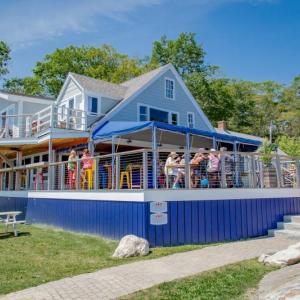 Deck Bar & Grill at Linekin Bay Resort