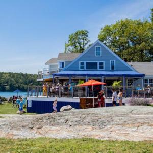 Deck Bar & Grill at Linekin Bay Resort