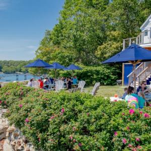 Deck Bar & Grill at Linekin Bay Resort