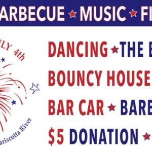 Lincoln Home Newcastle Maine July 4 Boneheads Barbecue Fireworks