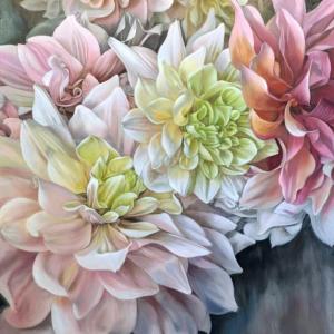 Tammy Ricker - "Dancing Dahlias." Courtesy of BRAF