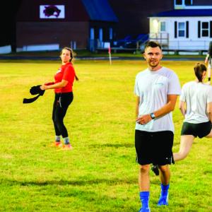 Alumni soccer game. BOB BOND/40 Federal Studio