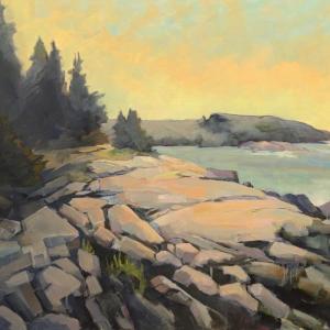 Judith Schuppien - "Trail 1, Monhegan." Courtesy of BRAF