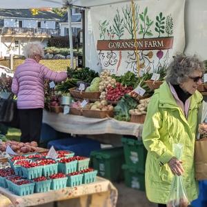 Boothbay Farmer's Market. CANDI JONETH/Boothbay Register