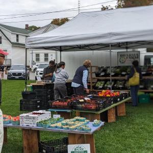 Boothbay Farmer's Market. CANDI JONETH/Boothbay Register