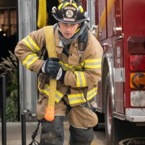 Camden Firefighter Derek Jay (Photo by Tim Beynart)