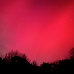 Aurora seen from Edgecomb. 