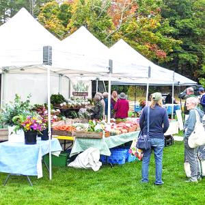 Boothbay Farmer's Market. CANDI JONETH/Boothbay Register