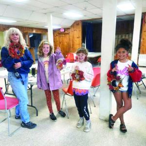 Leaf wreaths