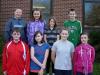 October Students of the Month at the Wiscasset Middle School include: front row, left to right, Matthew Smith, Jamie Major, Brooke Carleton-Wagstaff and Grace Wehrlef; back row, left to right, Noah Haggett, Jade Rego, Kayla Delano and Jacob Lamoureux. Nate Woodman was also selected.  