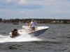 Boaters had to move fast to try to stay with the racing yachts. GARY DOW/Boothbay Register