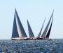 The dynmic duo of  Scheherazade and Marie went head to head out all weekend. GARY DOW/Boothbay Register