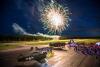 Fireworks over Wings Over Wiscasset. Courtesy of Dave Cleaveland/Maine Imaging/www.maineimaging.com