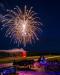 Fireworks over Wings Over Wiscasset. Courtesy of Dave Cleaveland/Maine Imaging/www.maineimaging.com