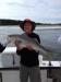 Tim Leo from Charlotte, N.C., striper fishing aboard the Charger on July 24.