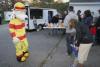 Sparky, the fire dog, makes the rounds at the open house. KEVIN BURNHAM/Boothbay Register